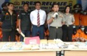 72 Tersangka Pengedar Dan Pengguna Narkoba Digelandang Ke Polres